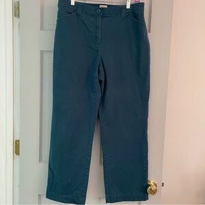L.L. Bean Straight Pants in Deep Blue